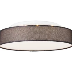 Plafonnier Brilliant Penley Led Blanc, 1 Lumiere, Telecommandes