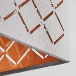 Plafonnier Buchanan Argente, 4 Lumieres