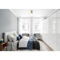 Plafonnier By Rydens Correct Cuivre, 3 Lumieres