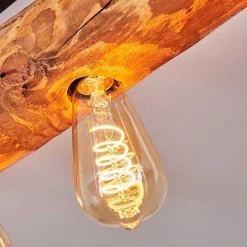 Plafonnier Canedo Noir, 4 Lumieres