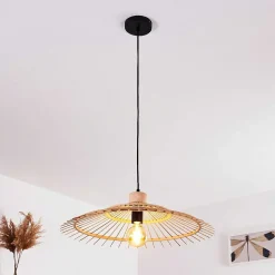 Plafonnier Castries Noir, 1 Lumiere