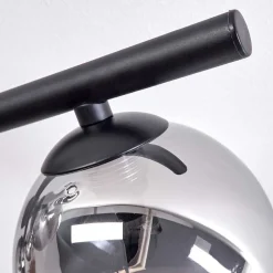 Plafonnier Chehalis Clair, Fume, 5 Lumieres