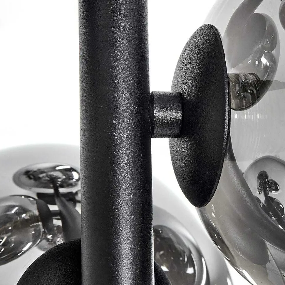 Plafonnier Chehalis Noir, 8 Lumieres