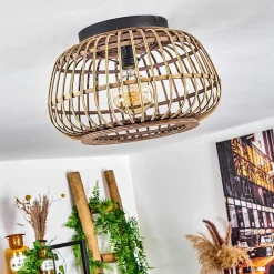 Plafonnier Combeima Noir, 1 Lumiere