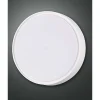 Plafonnier D'Exterieur Fabas Luce Hatton Led Blanc, Detecteur De Mouvement