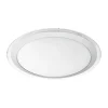 Plafonnier Eglo Competa-C Led Blanc, 1 Lumiere, Changeur De Couleurs