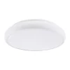 Plafonnier Eglo Connect Riodeva-C Led Blanc, 1 Lumiere, Changeur De Couleurs