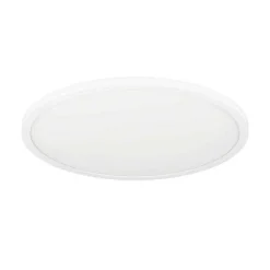 Plafonnier Eglo Rovito-Z Led Blanc, 1 Lumiere, Changeur De Couleurs
