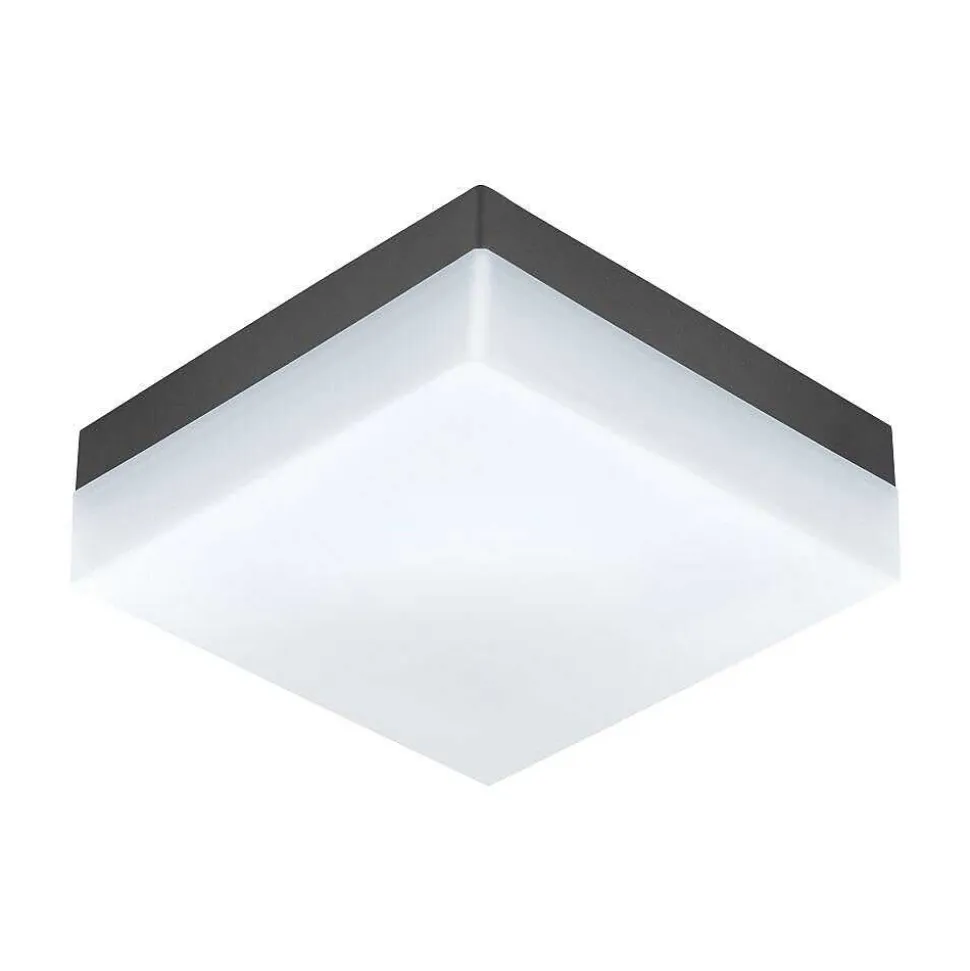 Plafonnier Eglo Sonella Led Anthracite, 1 Lumiere
