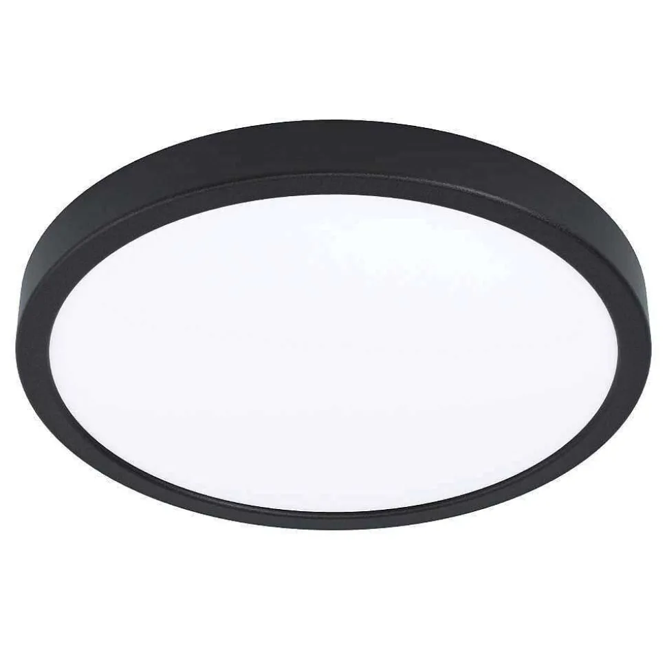 Plafonnier Eglo-Leuchten Fueva-Z Led Noir, 1 Lumiere