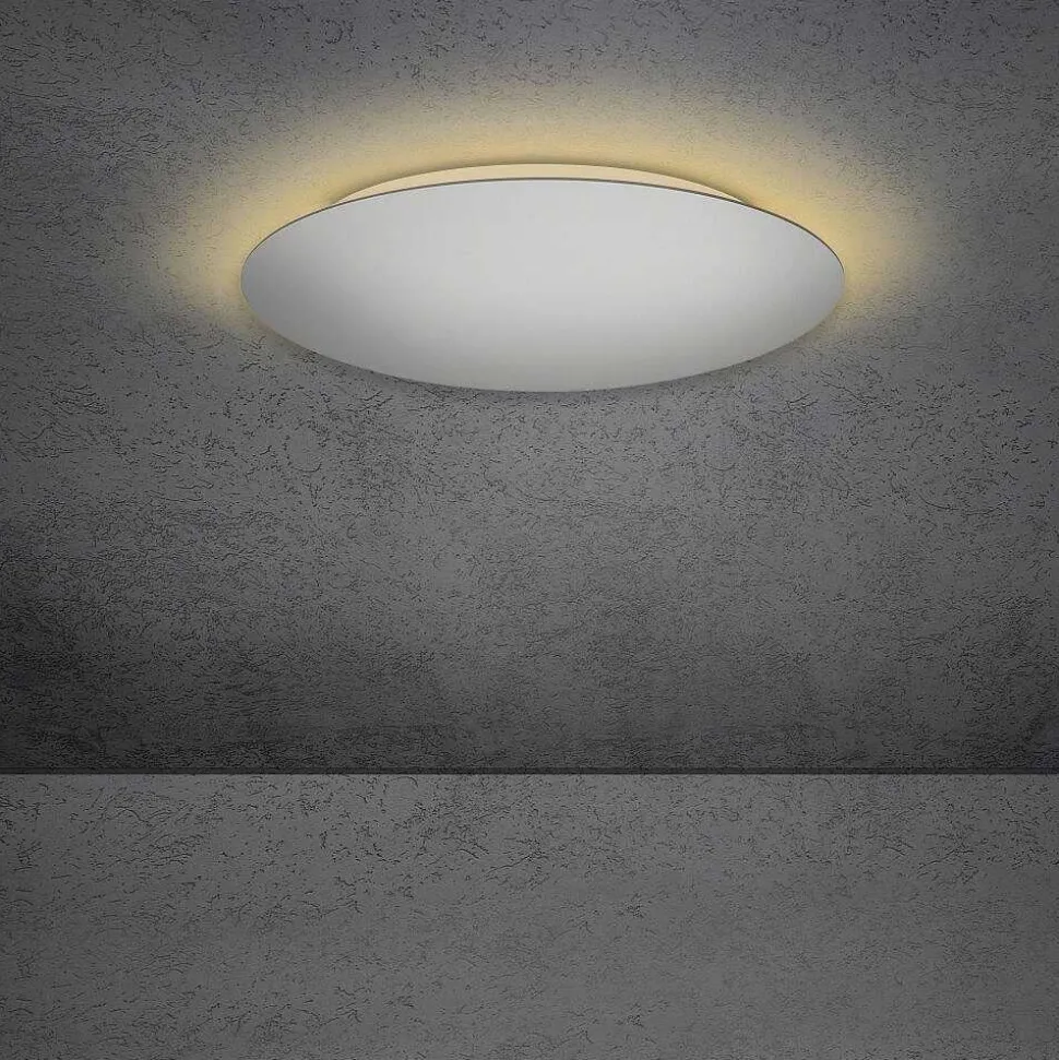 Plafonnier Escale Blade Led Argente, 1 Lumiere