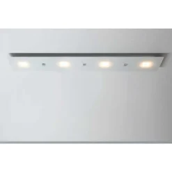Plafonnier Escale Studio Led Blanc, 4 Lumieres