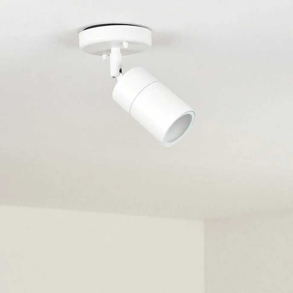 Plafonnier Exterieur Aketohoin Led Blanc, 1 Lumiere