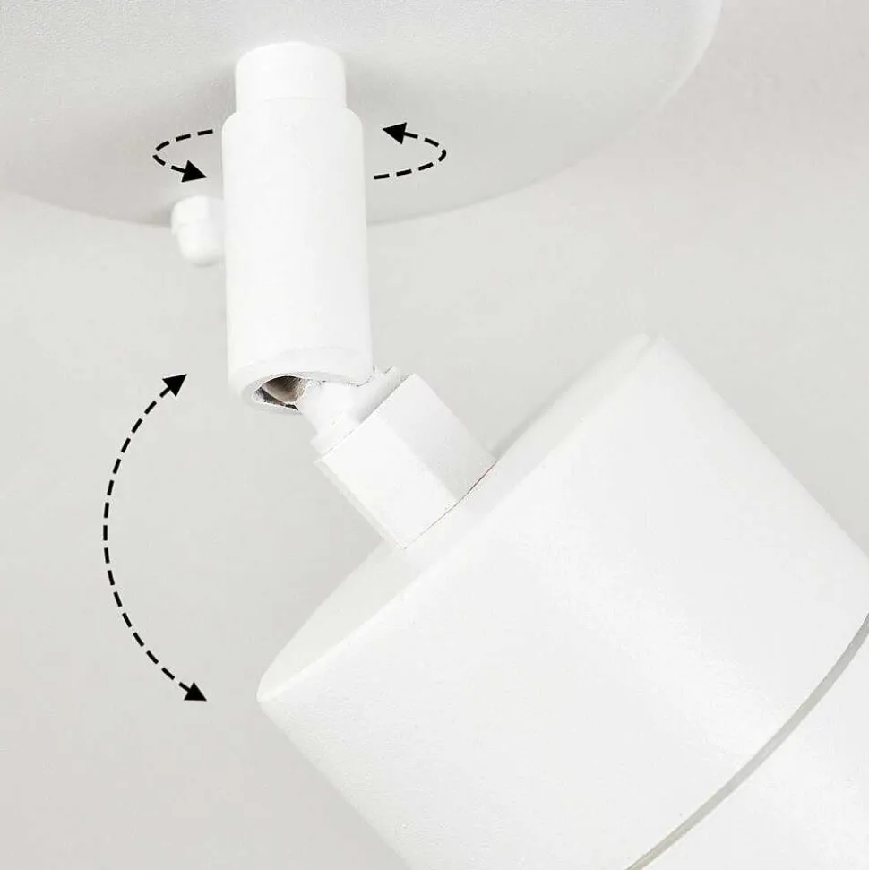 Plafonnier Exterieur Aketohoin Led Blanc, 1 Lumiere