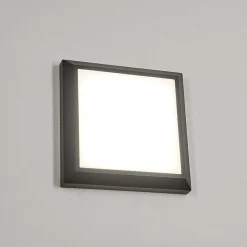 Plafonnier Exterieur Alkmaar Led Anthracite, 1 Lumiere
