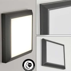 Plafonnier Exterieur Alkmaar Led Anthracite, 1 Lumiere