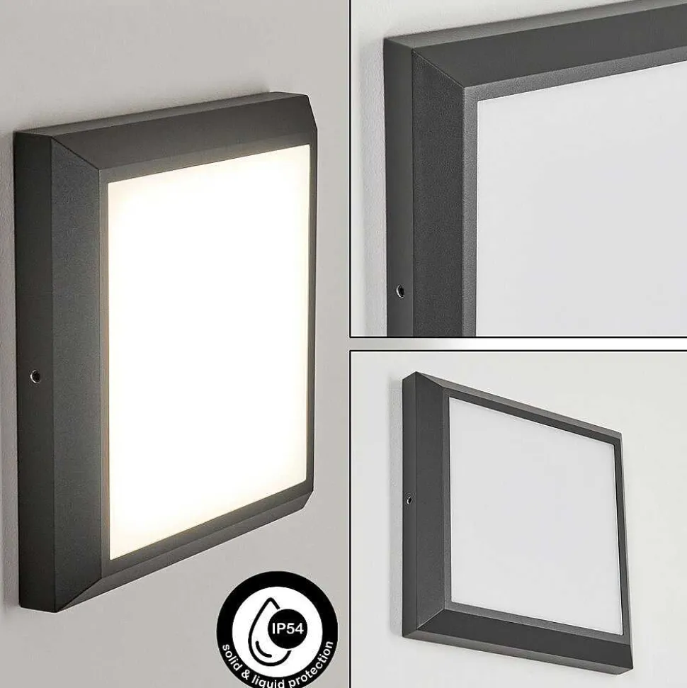 Plafonnier Exterieur Alkmaar Led Anthracite, 1 Lumiere