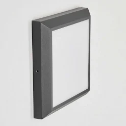 Plafonnier Exterieur Alkmaar Led Anthracite, 1 Lumiere