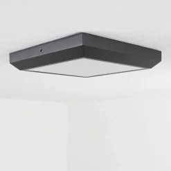 Plafonnier Exterieur Alkmaar Led Anthracite, 1 Lumiere