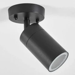 Plafonnier Exterieur Bessiebelle Noir, Blanc, 1 Lumiere