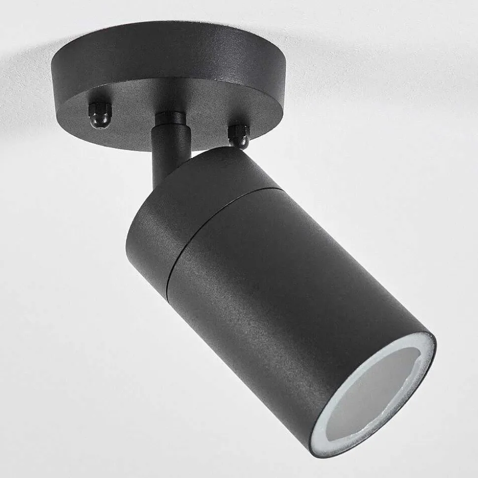 Plafonnier Exterieur Bessiebelle Noir, Blanc, 1 Lumiere