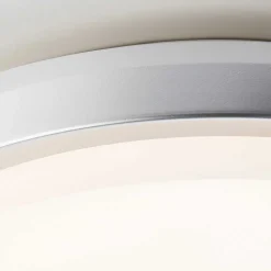 Plafonnier Exterieur Brilliant Devora Led Argente, 1 Lumiere