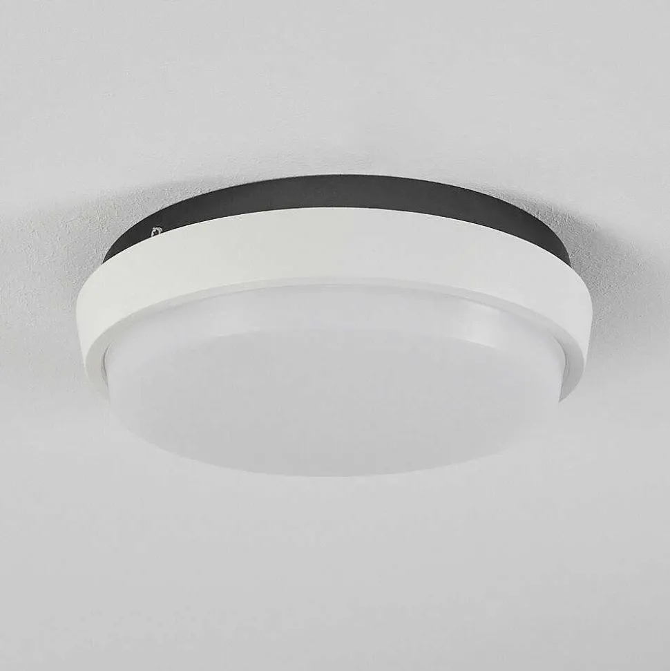 Plafonnier Exterieur Centinela Led Anthracite, Blanc, 1 Lumiere