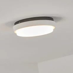 Plafonnier Exterieur Centinela Led Anthracite, Blanc, 1 Lumiere