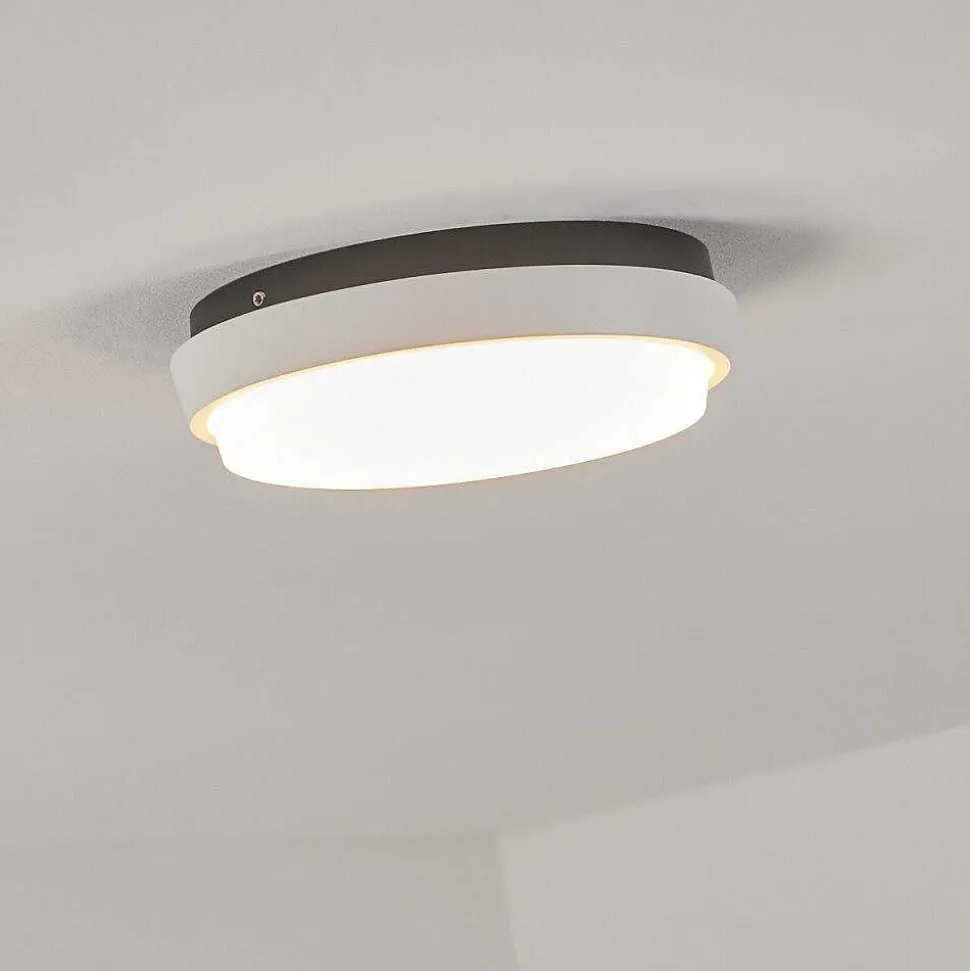 Plafonnier Exterieur Centinela Led Anthracite, Blanc, 1 Lumiere