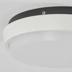 Plafonnier Exterieur Centinela Led Anthracite, Blanc, 1 Lumiere