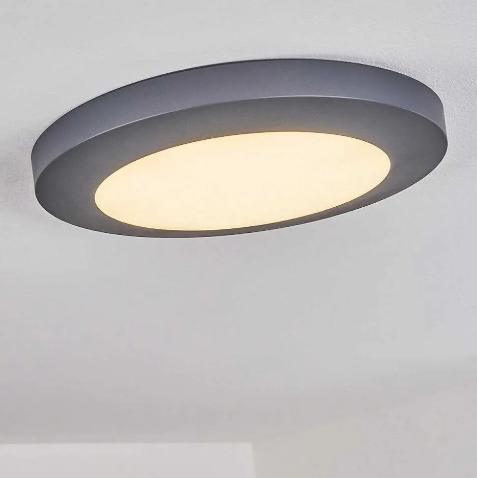 Plafonnier Exterieur Durivier Led Anthracite, 1 Lumiere