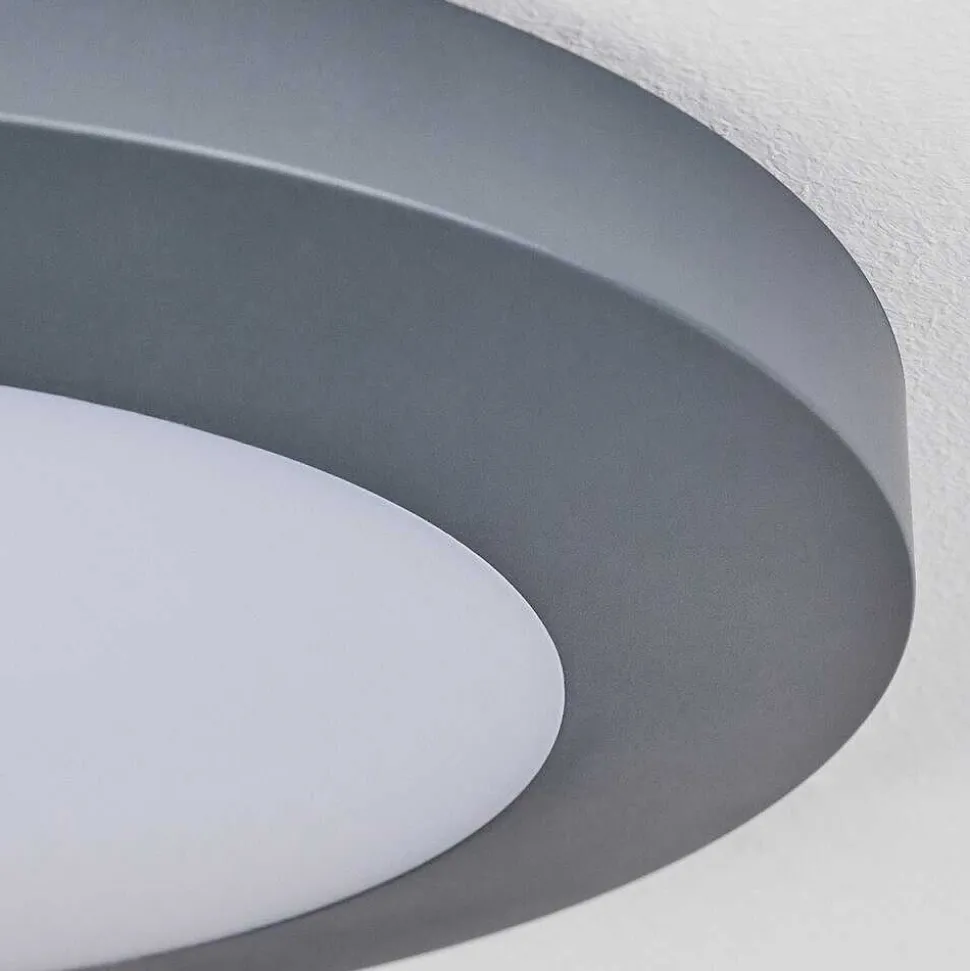 Plafonnier Exterieur Durivier Led Anthracite, 1 Lumiere