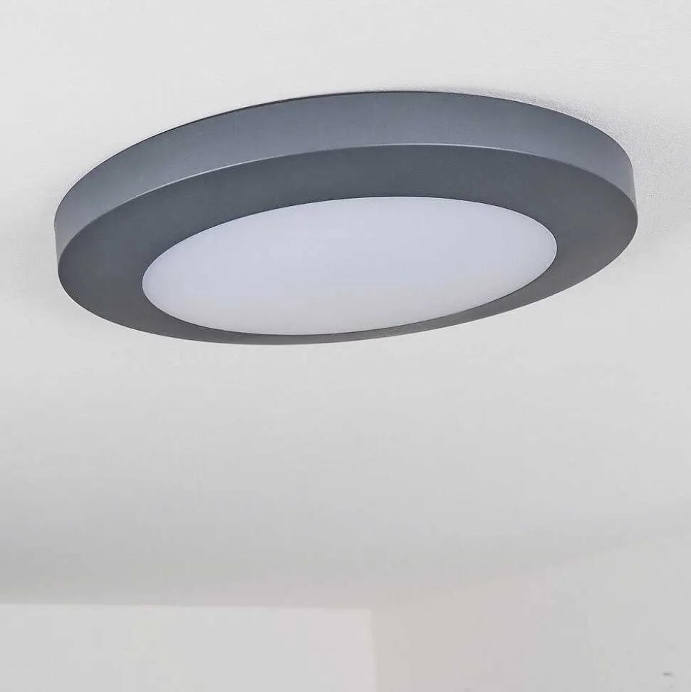 Plafonnier Exterieur Durivier Led Anthracite, 1 Lumiere