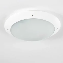 Plafonnier Exterieur Grafton Blanc, 2 Lumieres