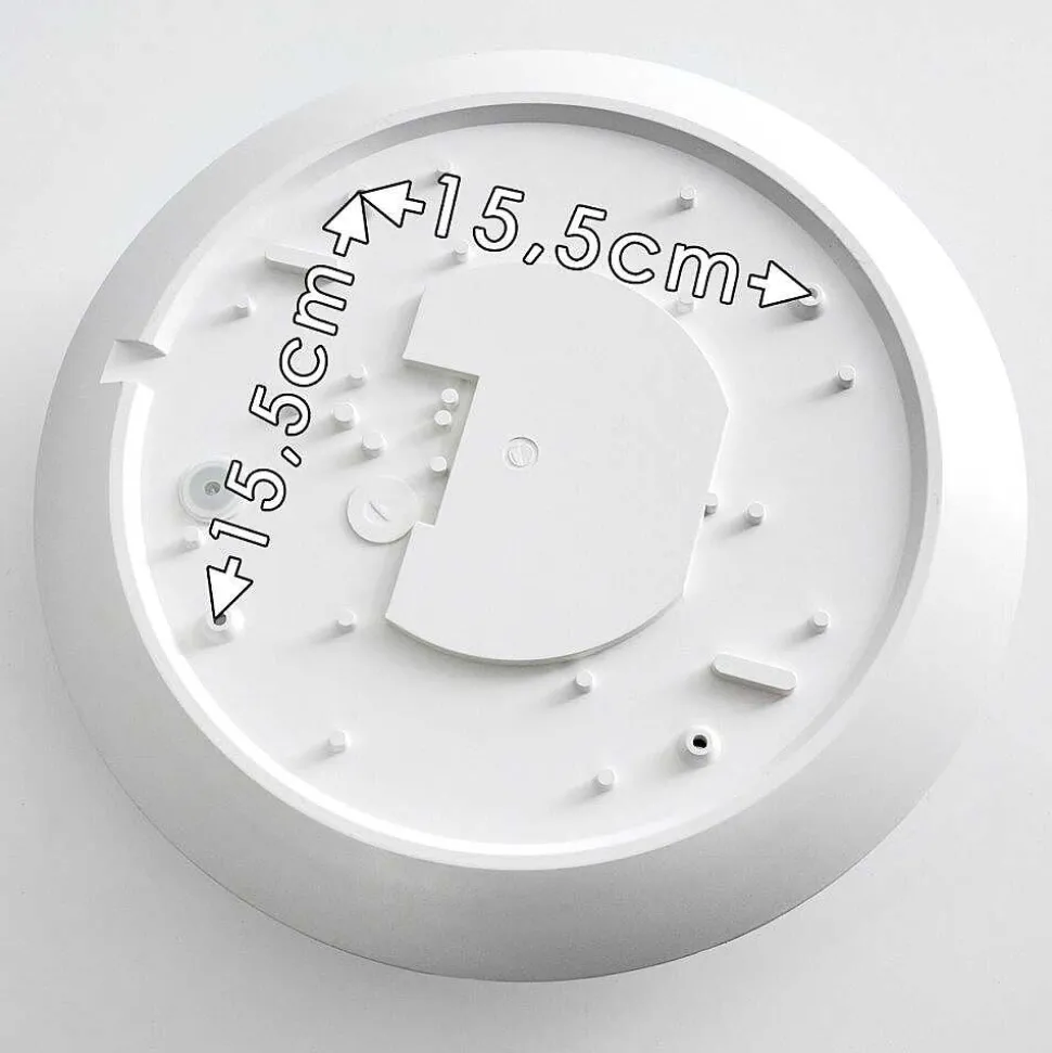 Plafonnier Exterieur Grafton Blanc, 2 Lumieres