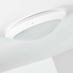 Plafonnier Exterieur Grafton Blanc, 2 Lumieres