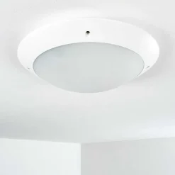 Plafonnier Exterieur Grafton Blanc, 2 Lumieres