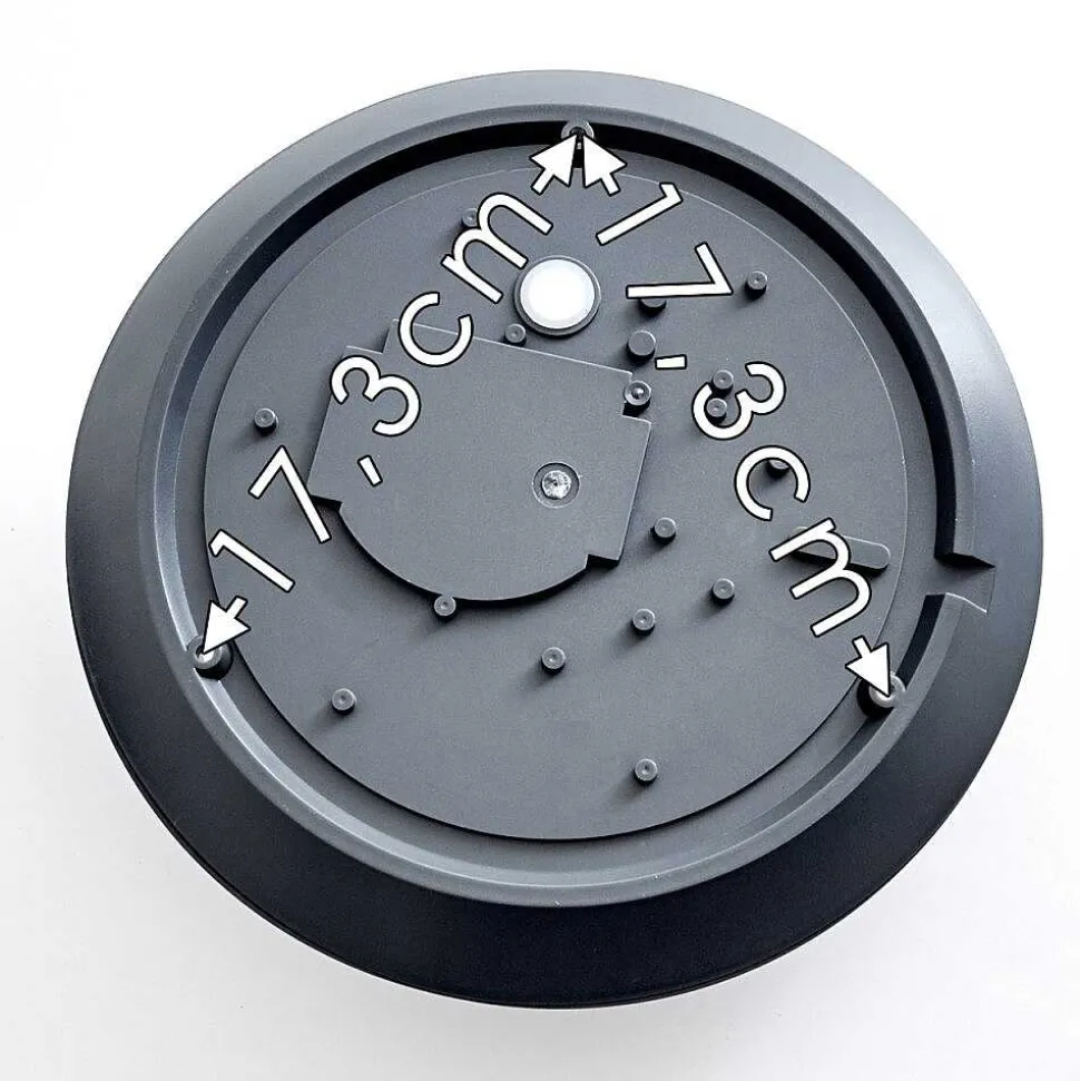 Plafonnier Exterieur Grafton Anthracite, 1 Lumiere