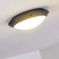 Plafonnier Exterieur Grafton Anthracite, 1 Lumiere