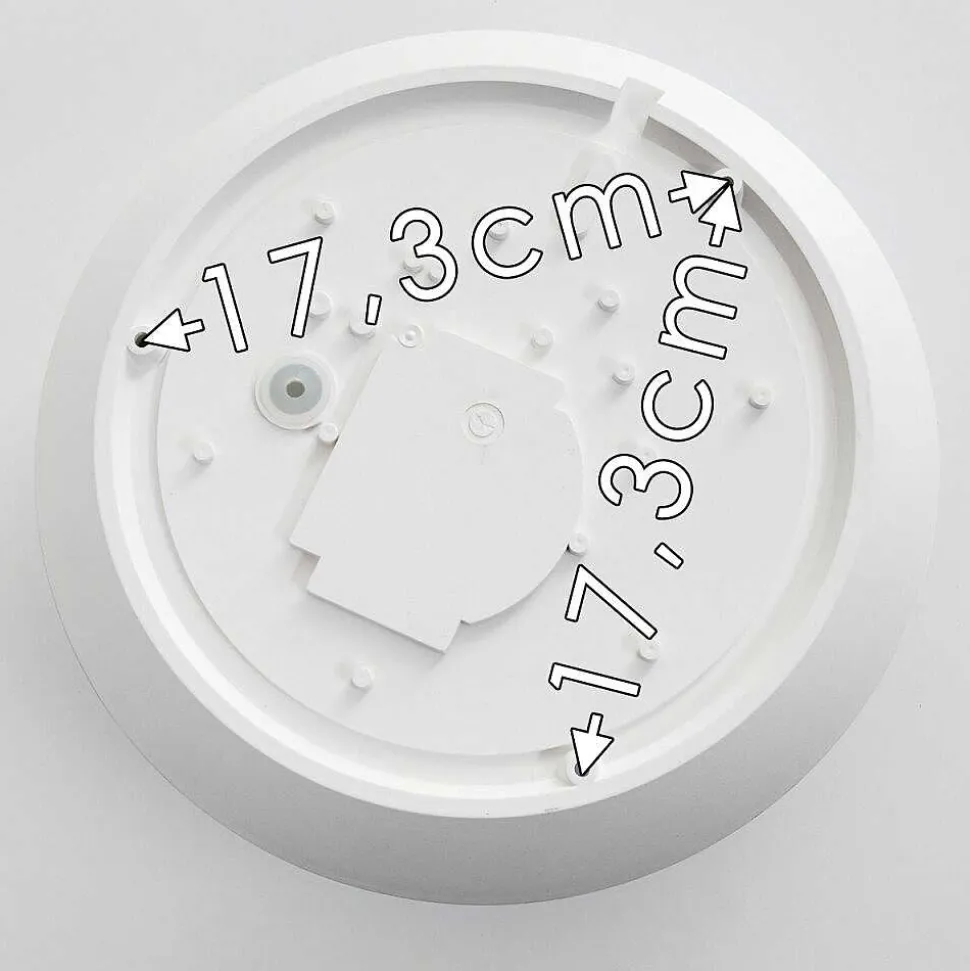 Plafonnier Exterieur Grafton Blanc, 1 Lumiere