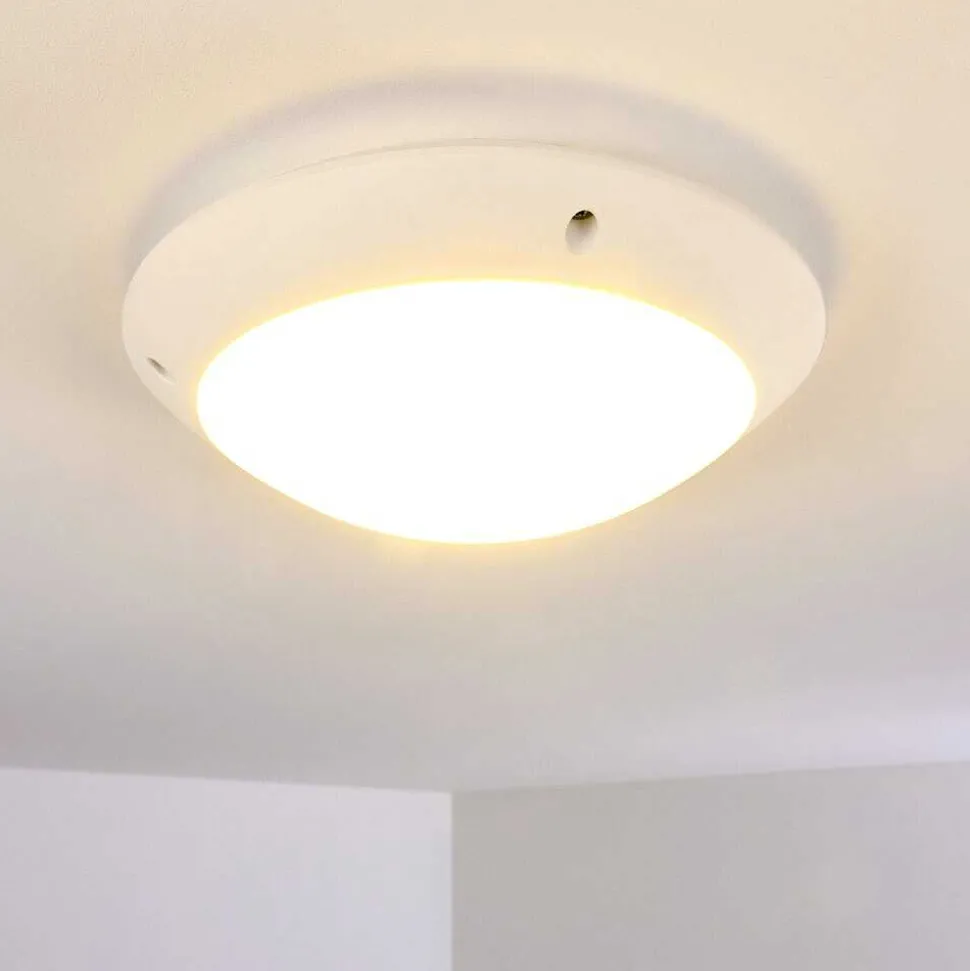 Plafonnier Exterieur Grafton Blanc, 1 Lumiere