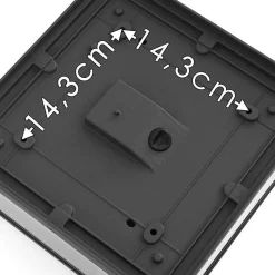 Plafonnier Exterieur Kiwalik Anthracite, 1 Lumiere