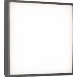 Plafonnier Exterieur Lcd Typ 5060 Led Noir, 1 Lumiere