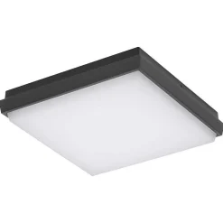 Plafonnier Exterieur Lcd Typ 5060 Led Noir, 1 Lumiere