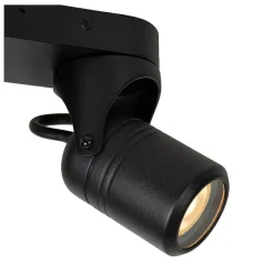 Plafonnier Exterieur Lucide Niort Noir, 2 Lumieres