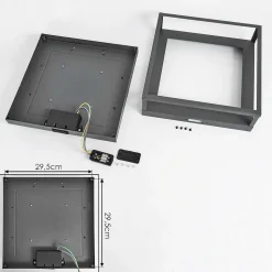 Plafonnier Exterieur Nonza Led Anthracite, 1 Lumiere