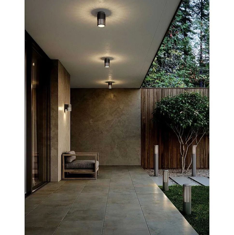 Plafonnier Exterieur Nordlux Matr Aluminium, 1 Lumiere