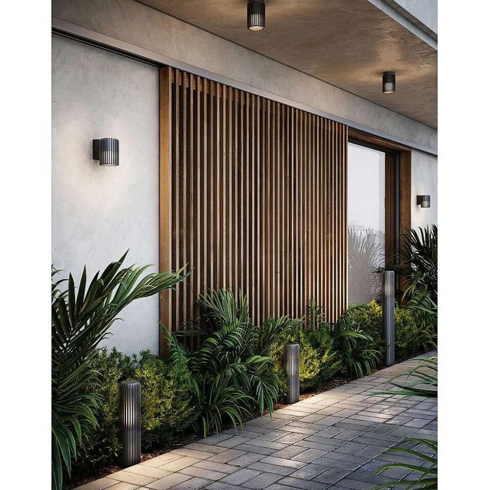 Plafonnier Exterieur Nordlux Matr Aluminium, 1 Lumiere