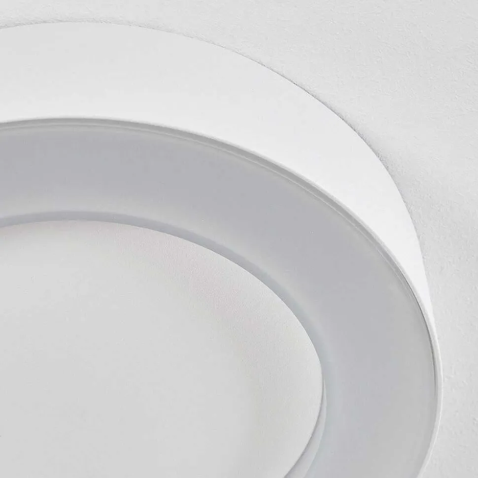 Plafonnier Exterieur Paleroo Led Blanc, 1 Lumiere