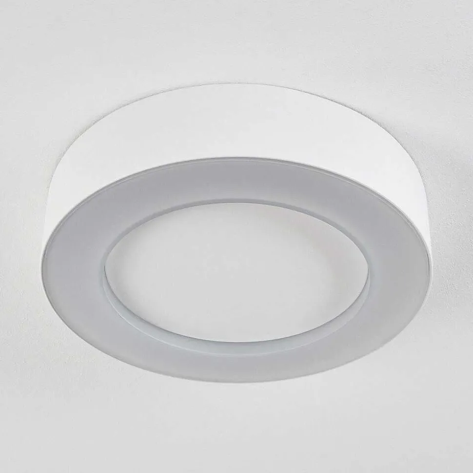 Plafonnier Exterieur Paleroo Led Blanc, 1 Lumiere